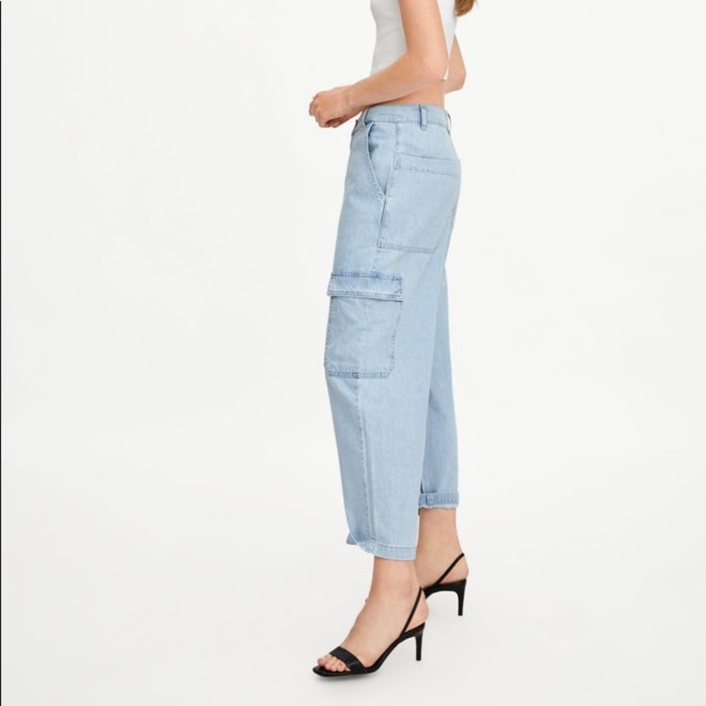 -SOLD- brand new zara cargo jeans - Picture 2 of 5